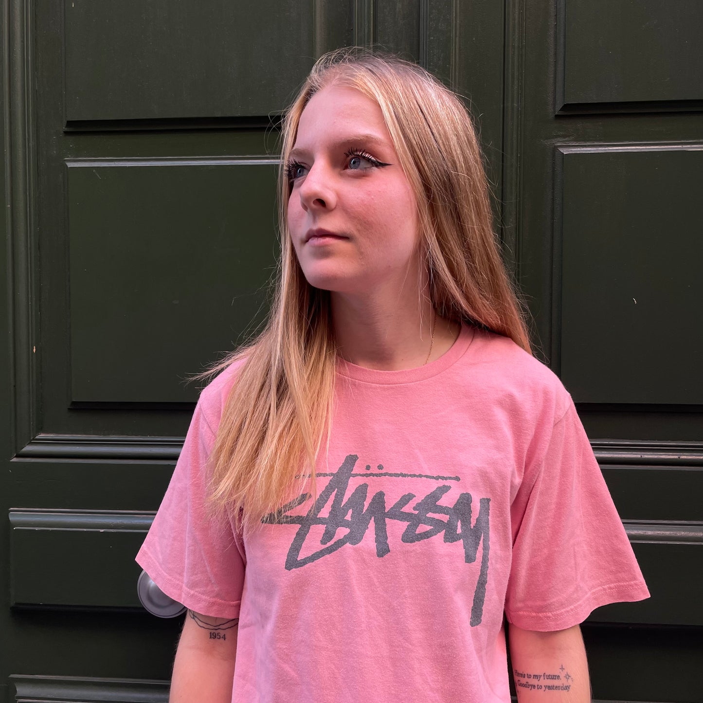 Stussy Pink T-Shirt - S