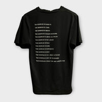 T-Shirt The Kooples "What Is ?" Noir - M