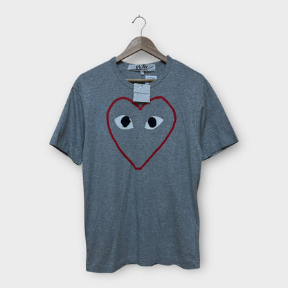 T-shirt  Comme Des Garcons gris Deadstock - L