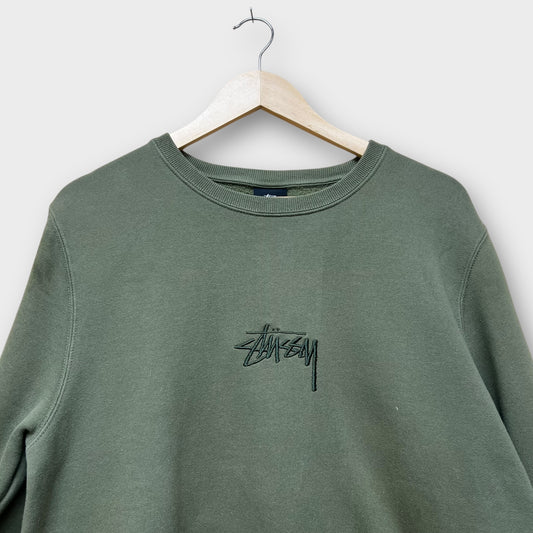 Sweat Stussy kaki - M