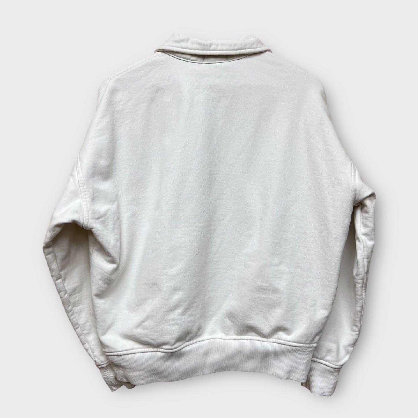 1/4 Zip Ralph Lauren Blanc - M
