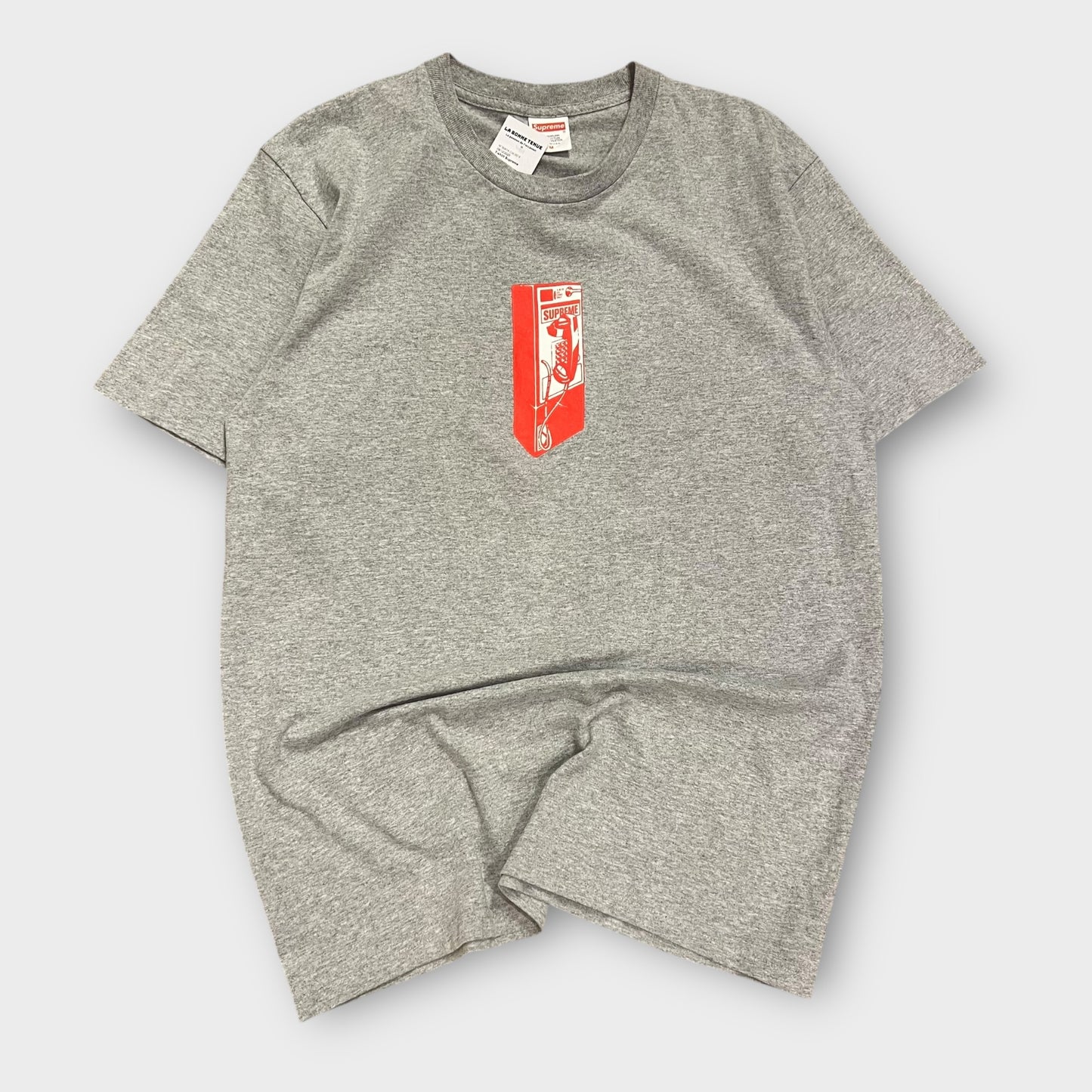 T-shirt Supreme "Payphone" Gris - M