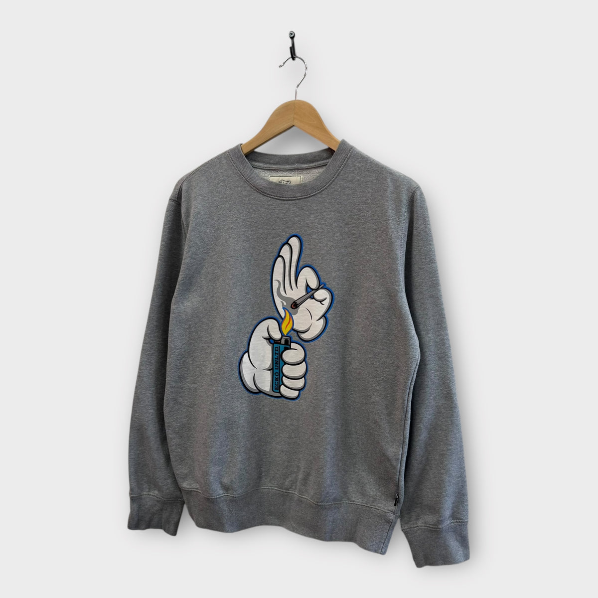 Sweat Ecko gris - M