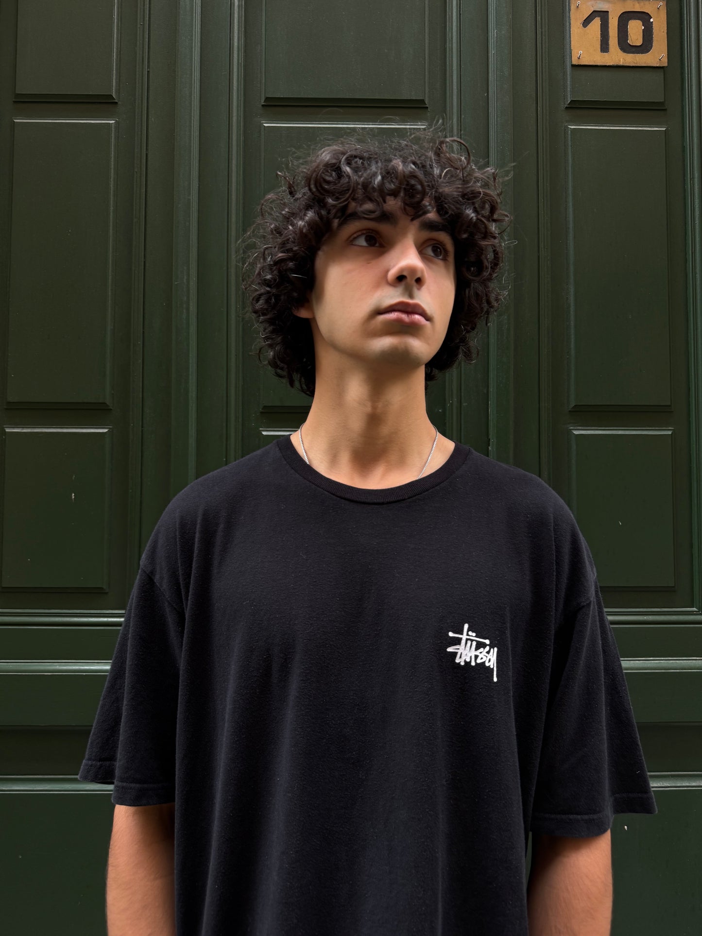 Classic tee Stussy noir - XL