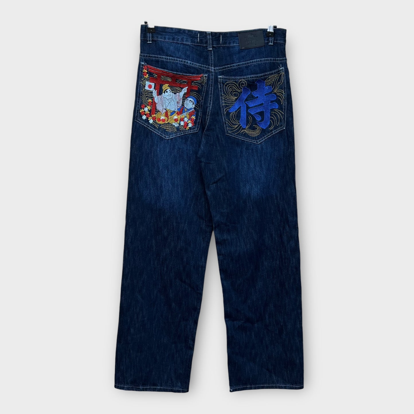 Hip Hop Baggy Jeans brodé - FR42