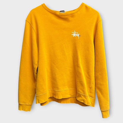 Pull Stussy "classic logo" orange - M