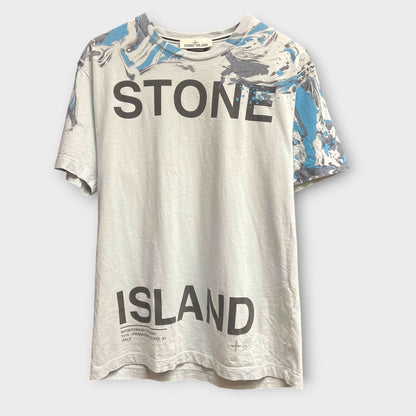 T-Shirt Stone Island Bleu (Sans Certi) - L