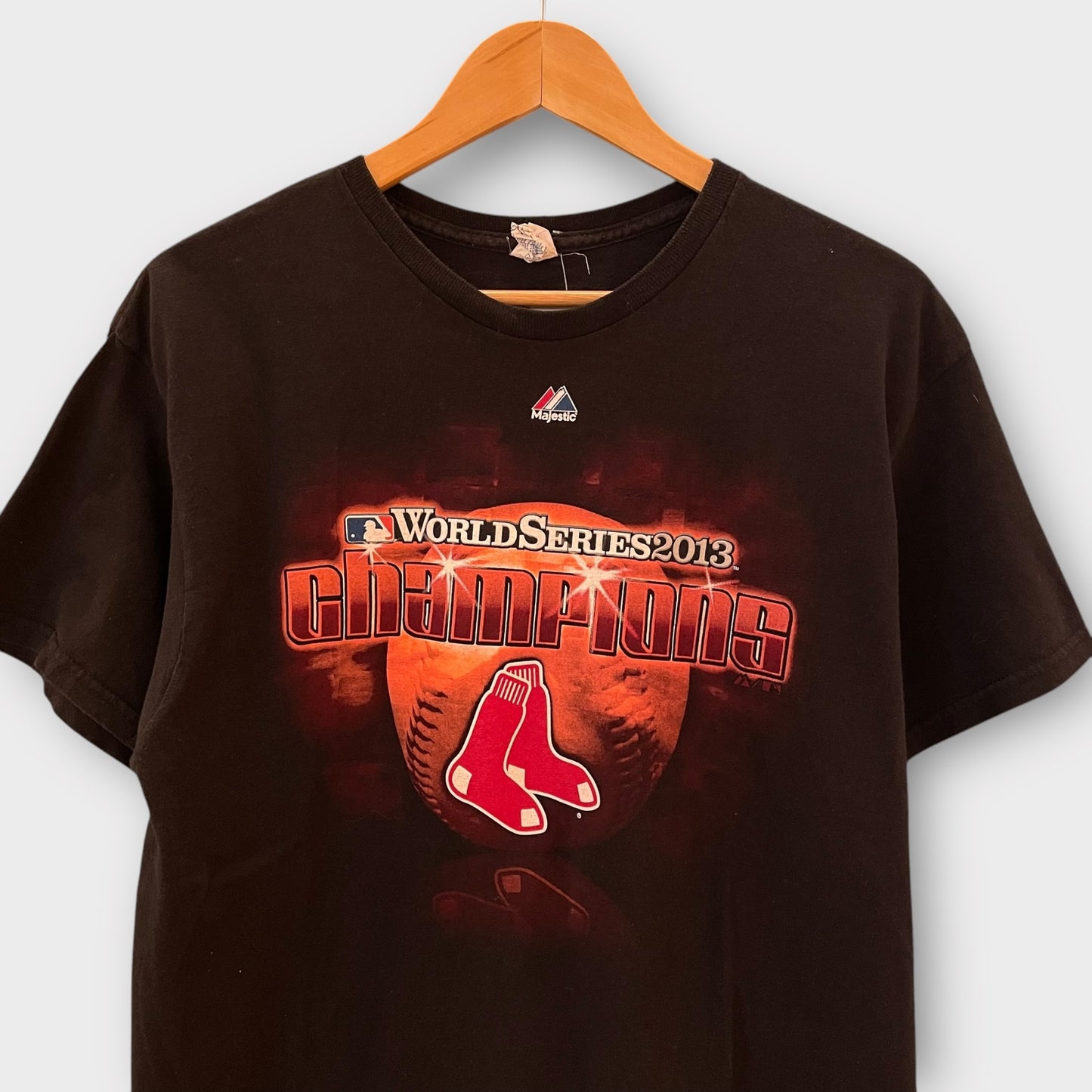 Graphic tee vintage Majestic Red Sox de 2013
