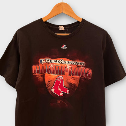 Graphic tee vintage Majestic Red Sox de 2013
