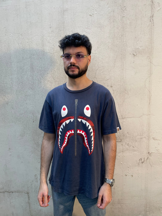 T-shirt Bape Shark navy - L