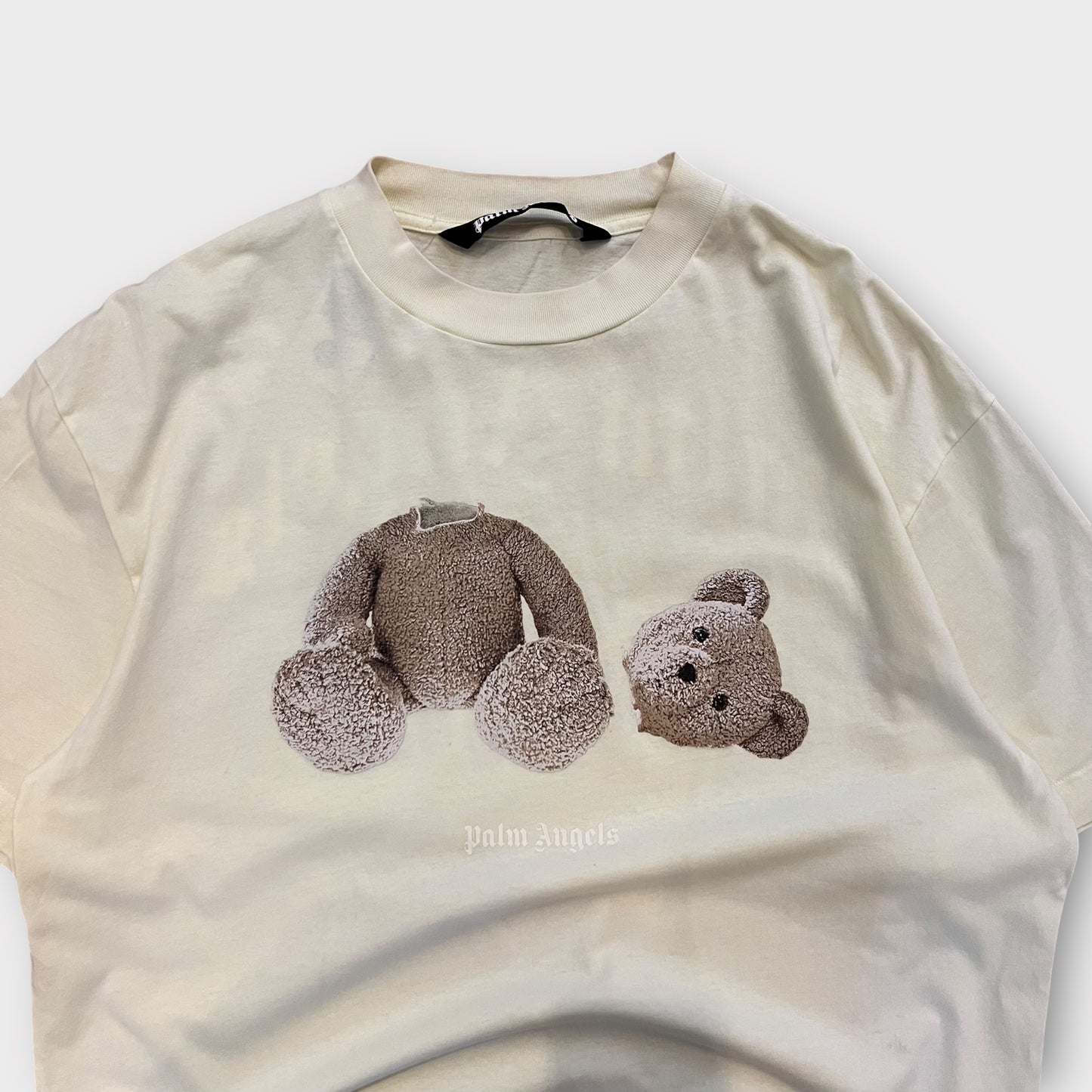 T-shirt Palm Angels Bear Jaune - L