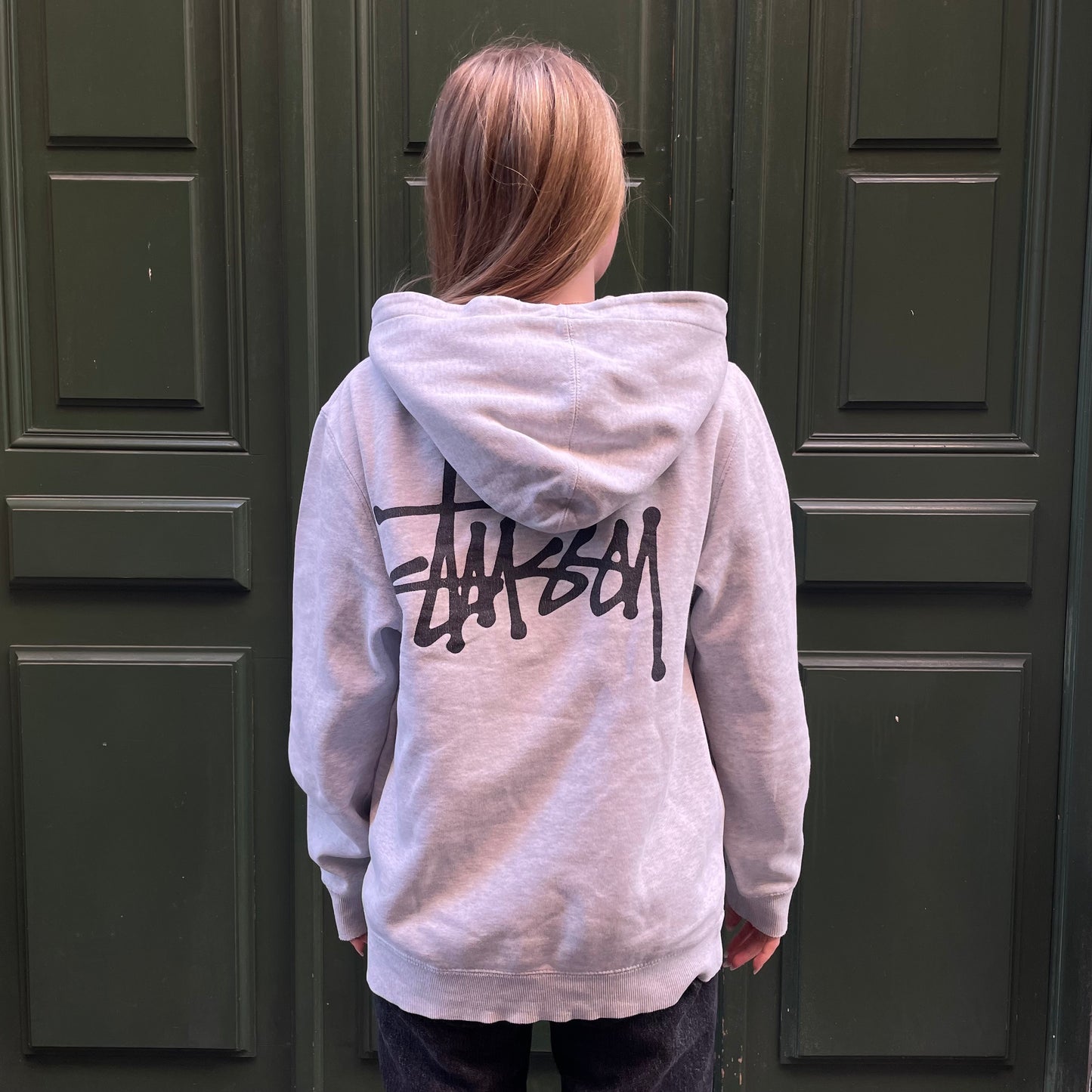 Classic Hoodie Stussy Gray - S