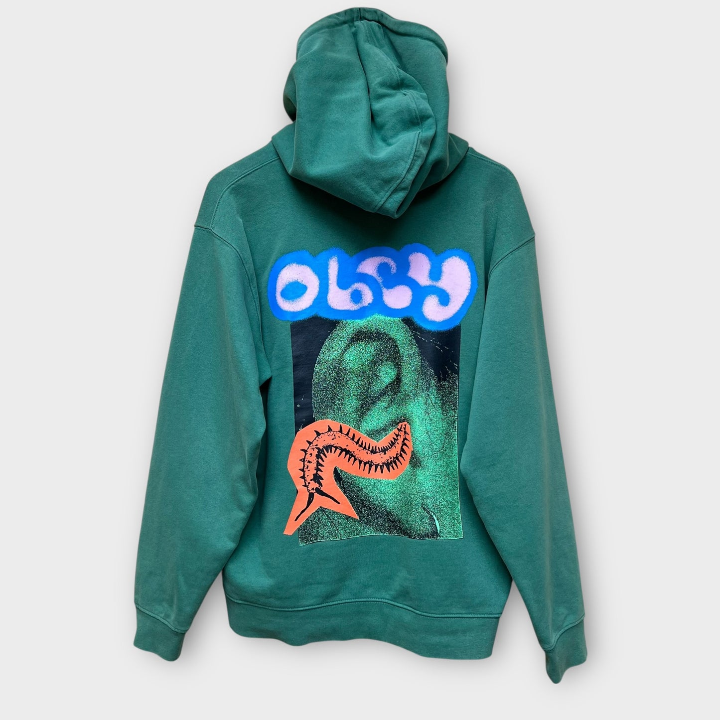 Hoodie Obey vert - M