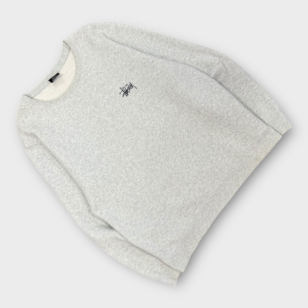 Classic sweat Stussy gris - L