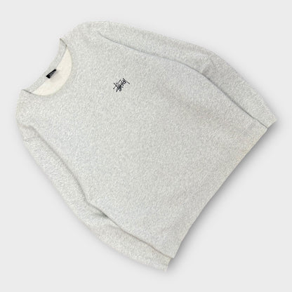 Basic sweat Stussy gris - L