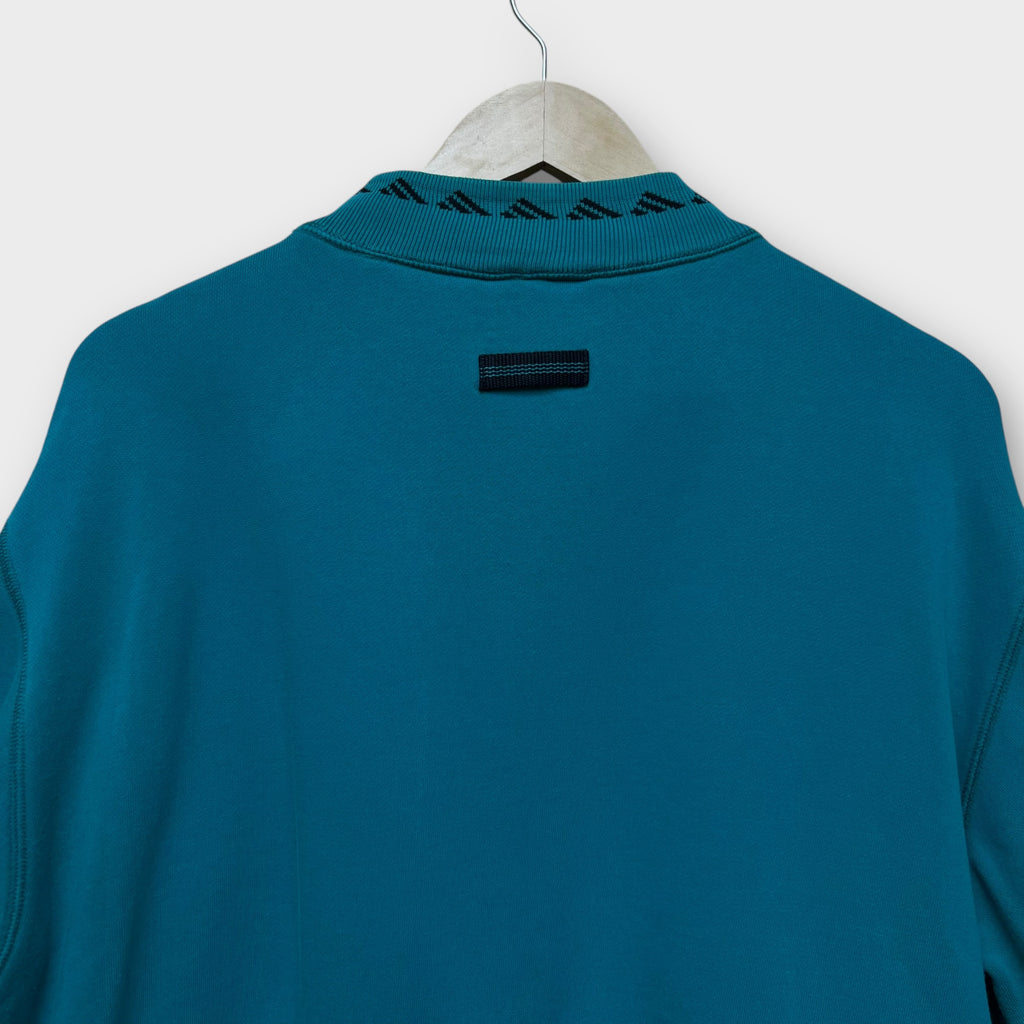 Sweat Adidas Equipment vintage 90's Turquoise - M
