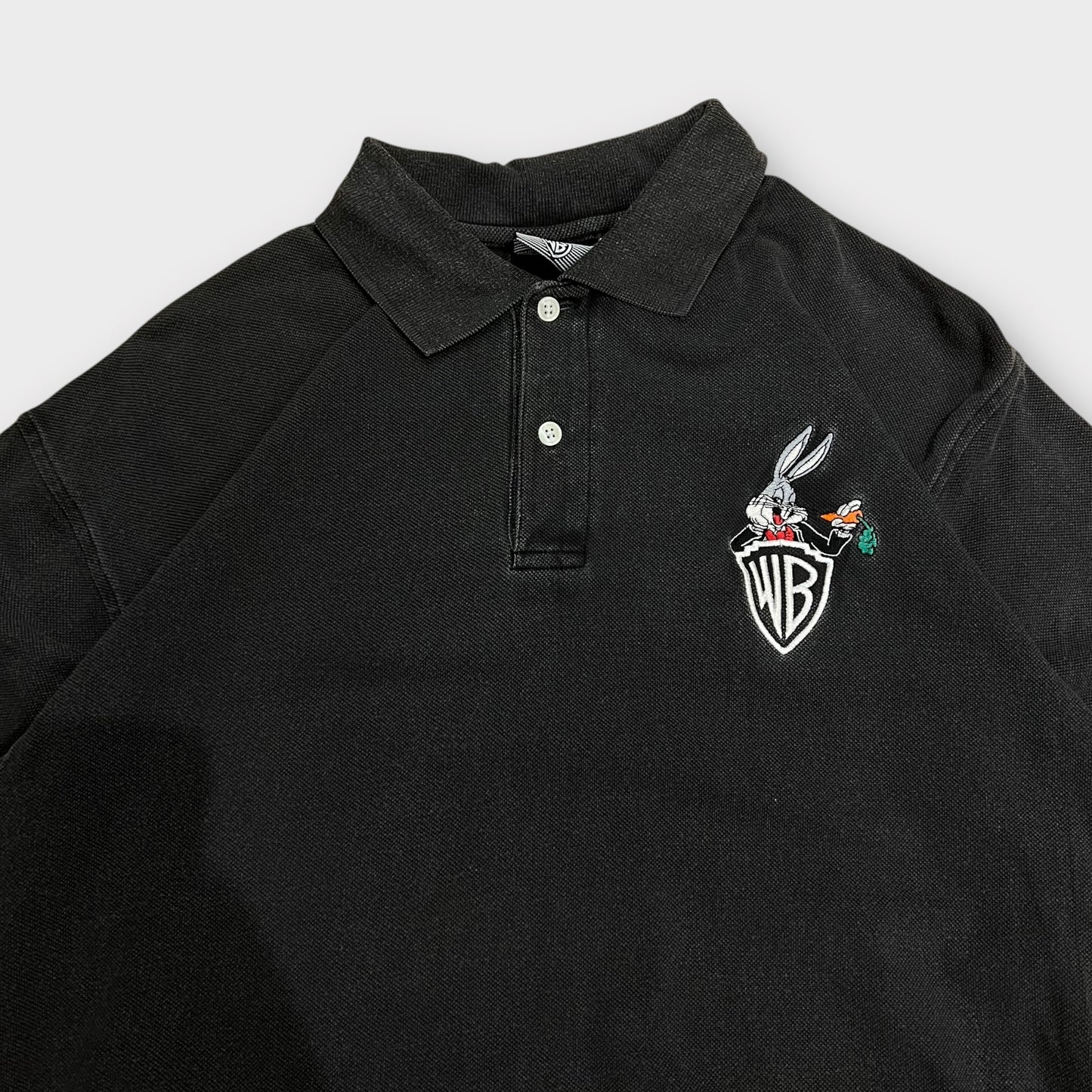 Polo Gris Vintage Warner Bross 1993 - M