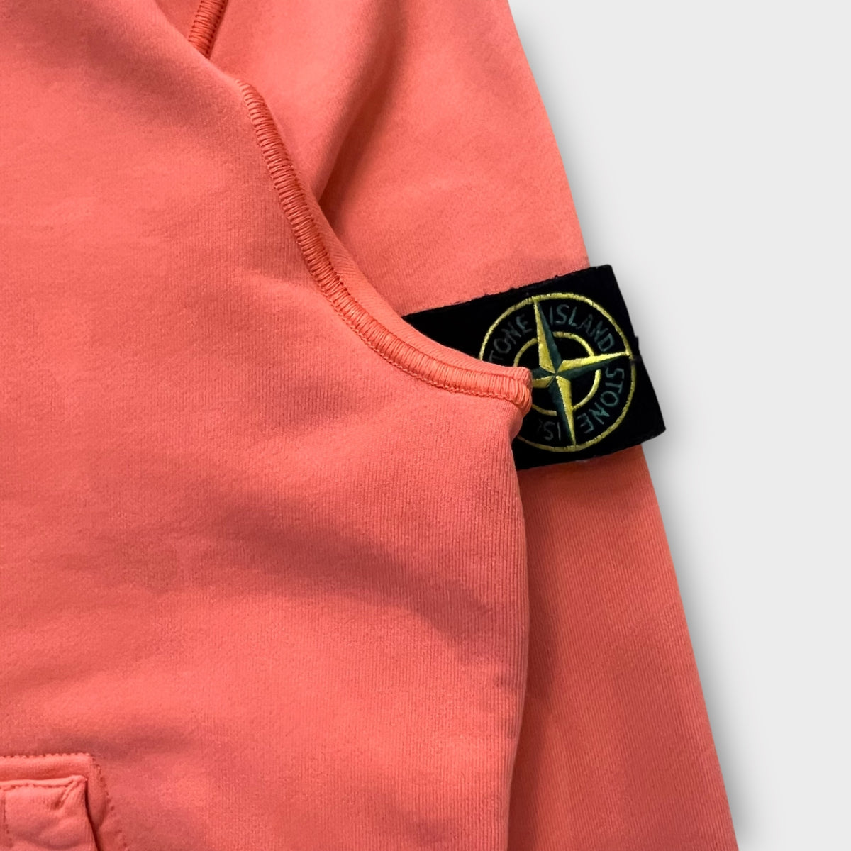 Hoodie Stone Island Orange - S
