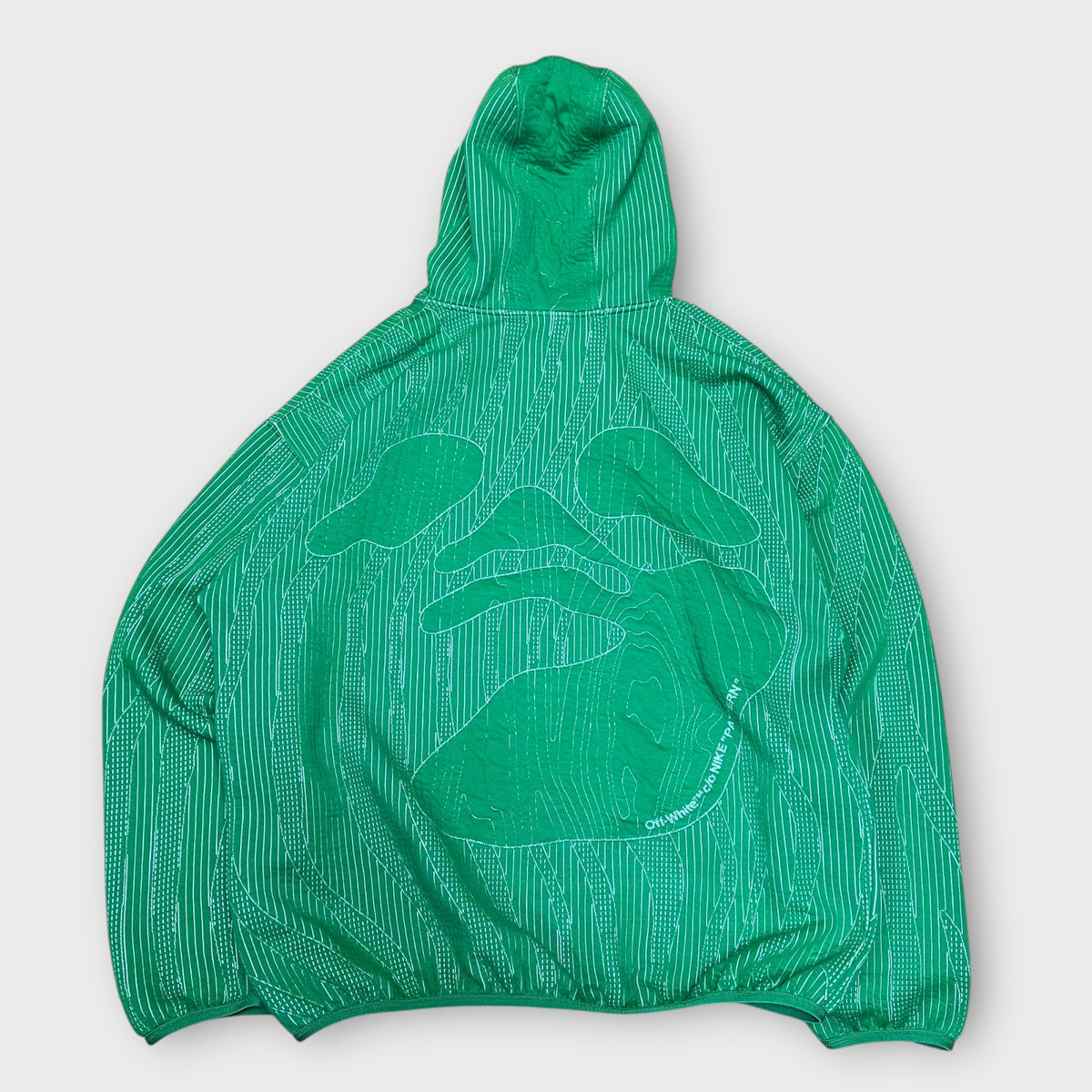 Hoodie Nike X Off White Vert - L