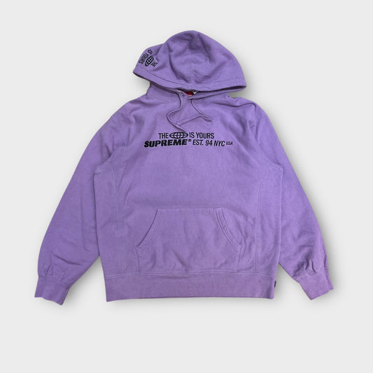 Hoodie Supreme Violet - S