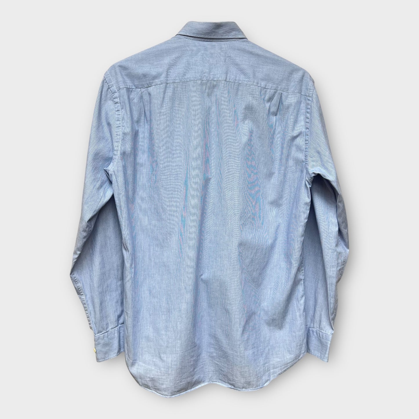 Chemise Deadstock vintage Valentino Made in Italy 90's bleu - XL