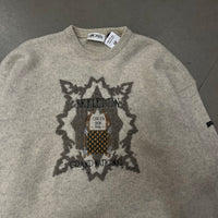 Pull Hugo Boss vintage Pule laine vierge Made in Allemagne - XL