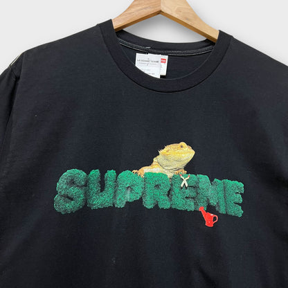 T-shirt Supreme Lizard noir - L