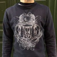 Sweat Balenciaga noir vintage - S