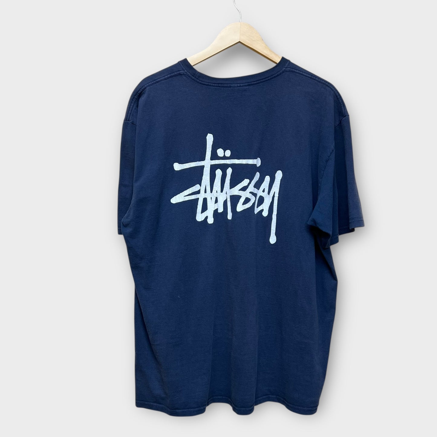 Basic tee Stussy bleu marine - XL