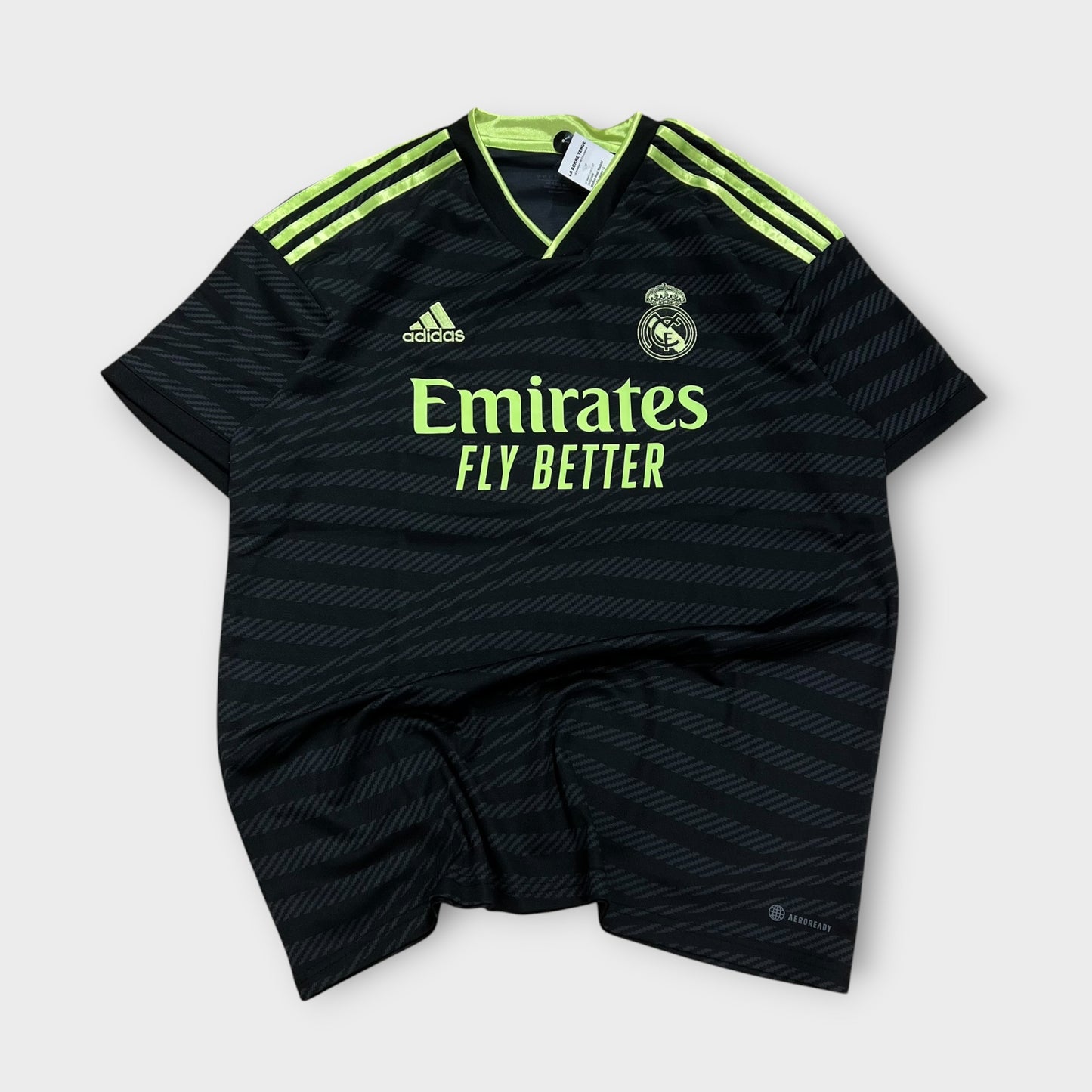 Maillot Real Madrid Noir Et Jaune - L  (2022-2023)