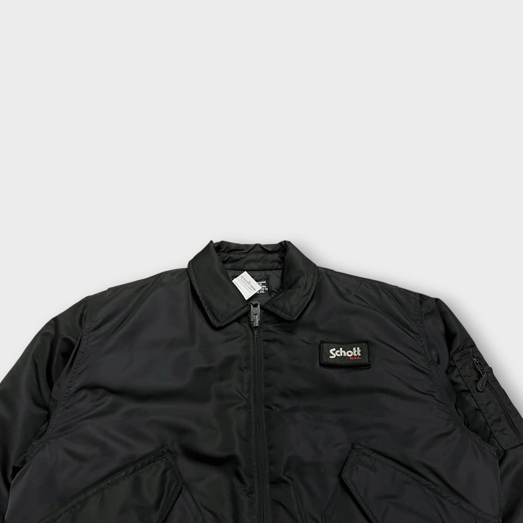 Bomber Schott Vintage Noir - S