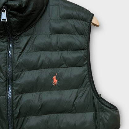 Doudoune Ralph Lauren sans manche kaki - M