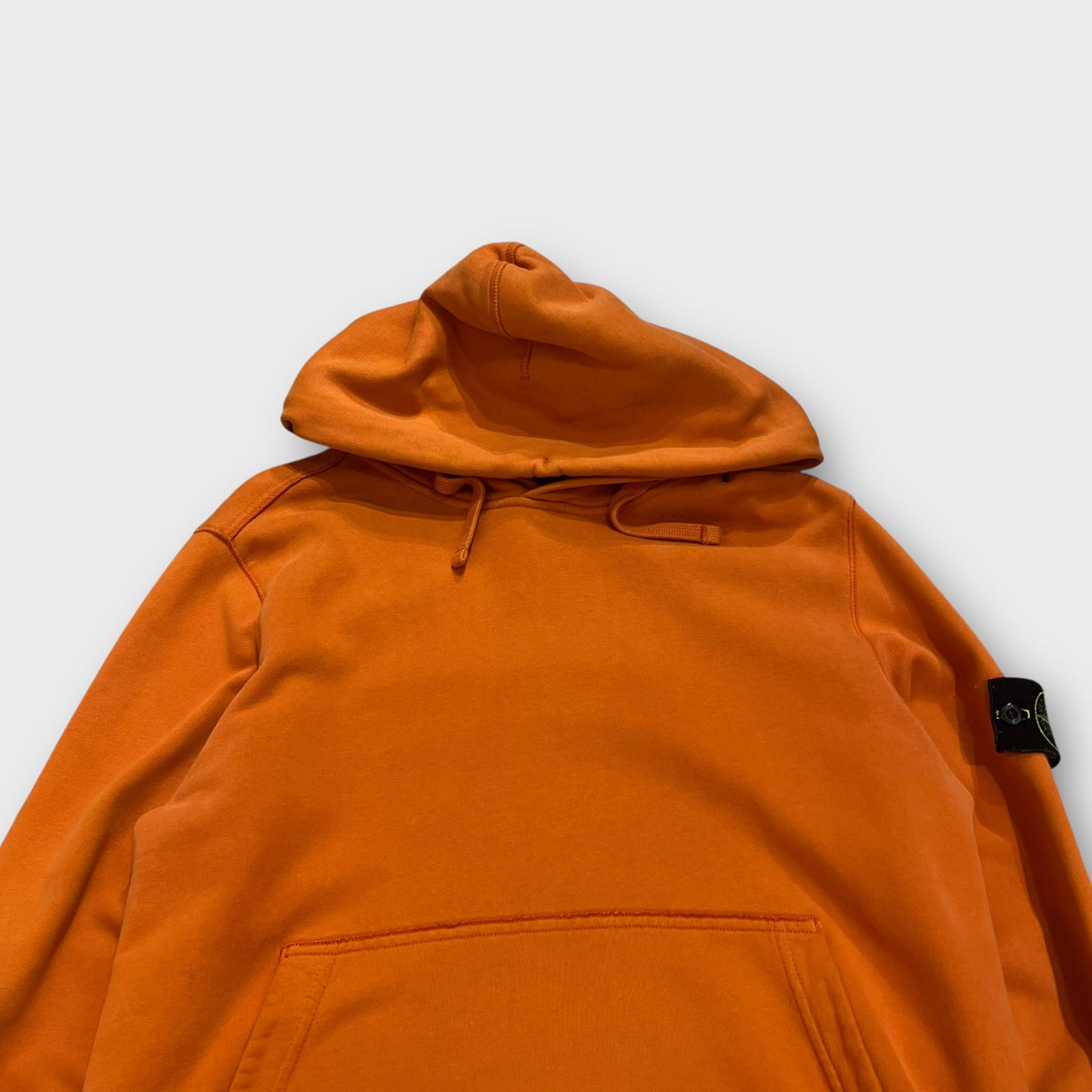 Hoodie Stone Island Orange - M