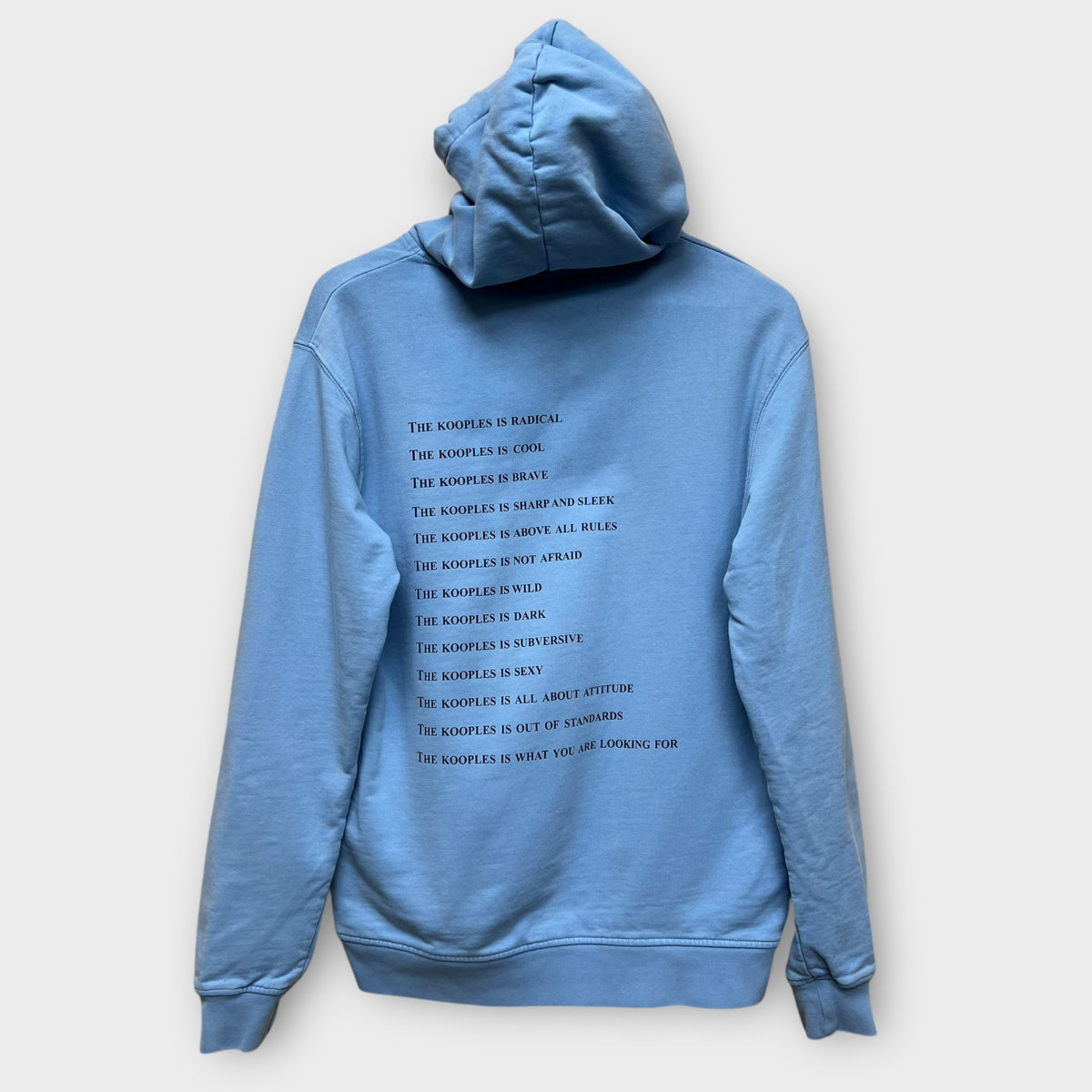 Hoodie The Kooples bleu ciel - S