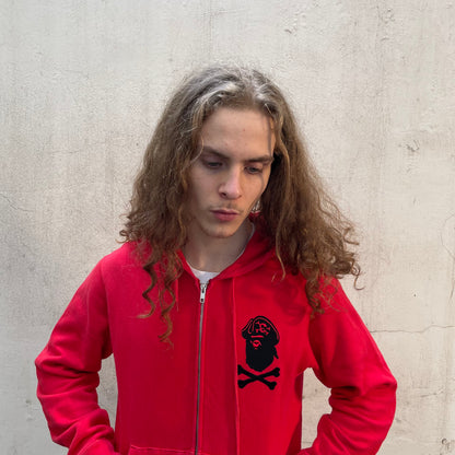 Veste Bape Pirate rouge - L