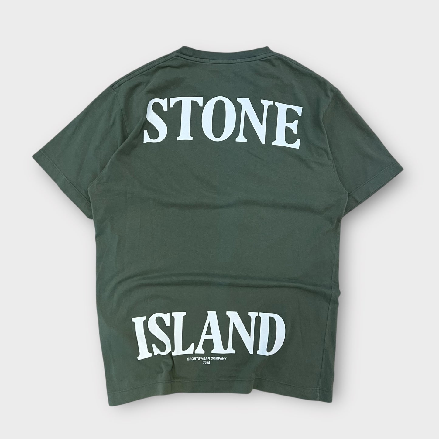 T-shirt Stone Island Vert - M