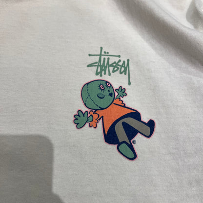T-Shirt Stussy Blanc "Doll" Blanc - L