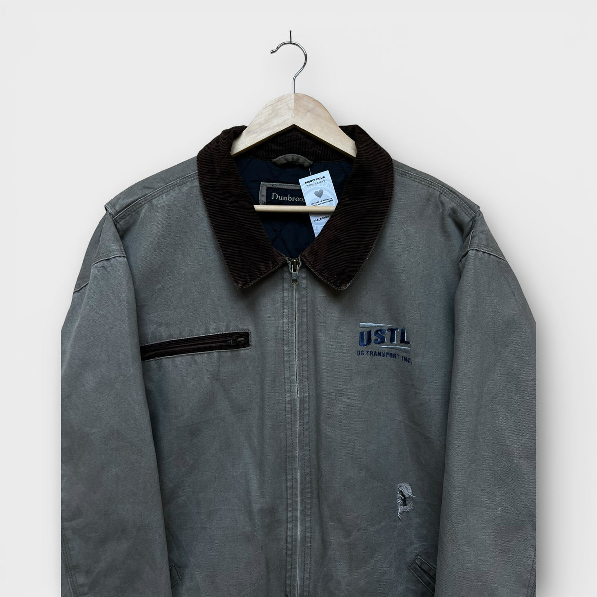 Work Jacket grise vintage type Detroit - XL