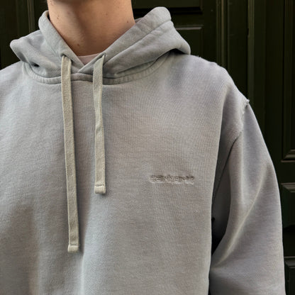 Hoodie Carharrt bleu brodé - M