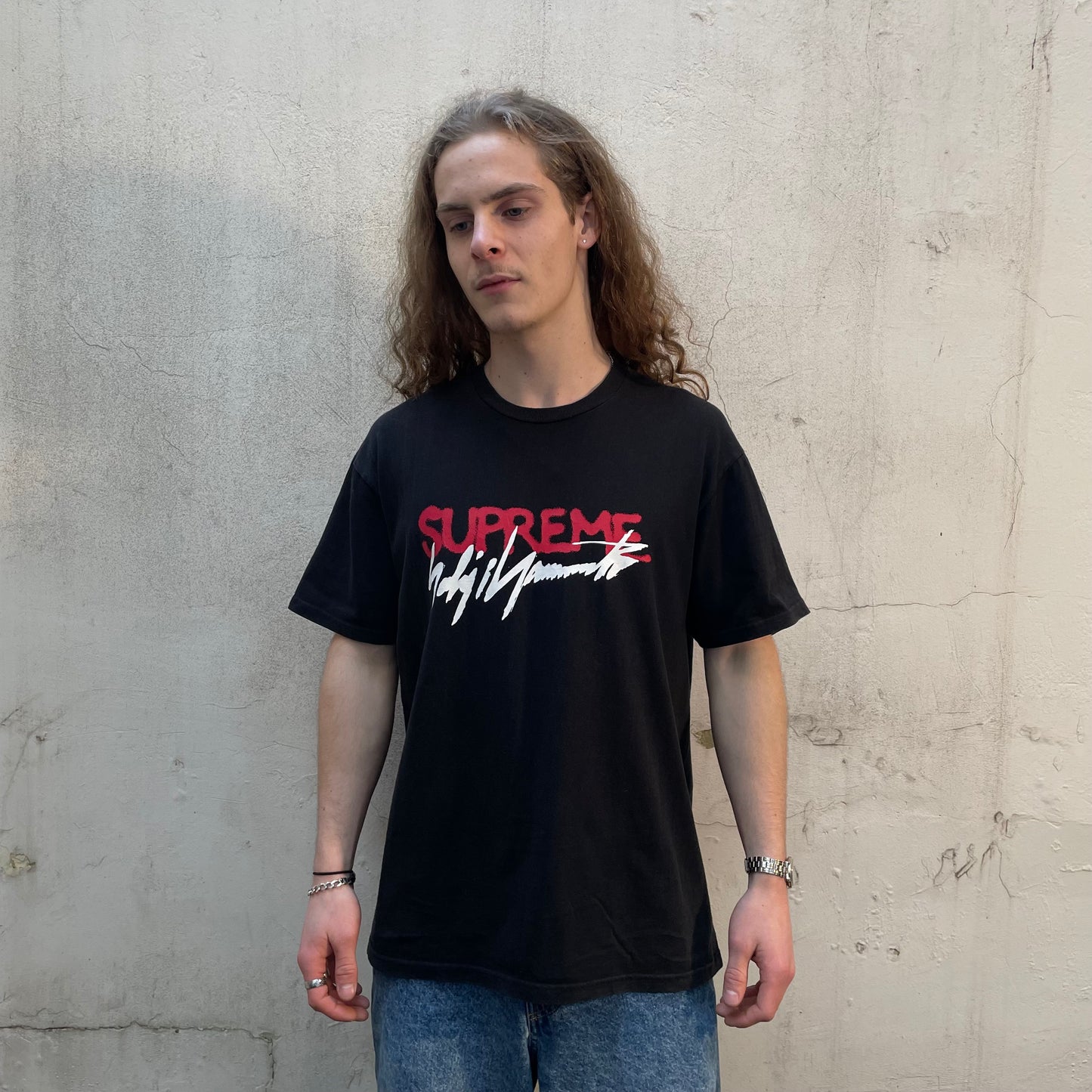 T-shirt Supreme x Yohji Yamamoto noir FW20 (Valeur 150€) - M