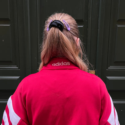 Veste Adidas vintage 90's rouge/noir - M