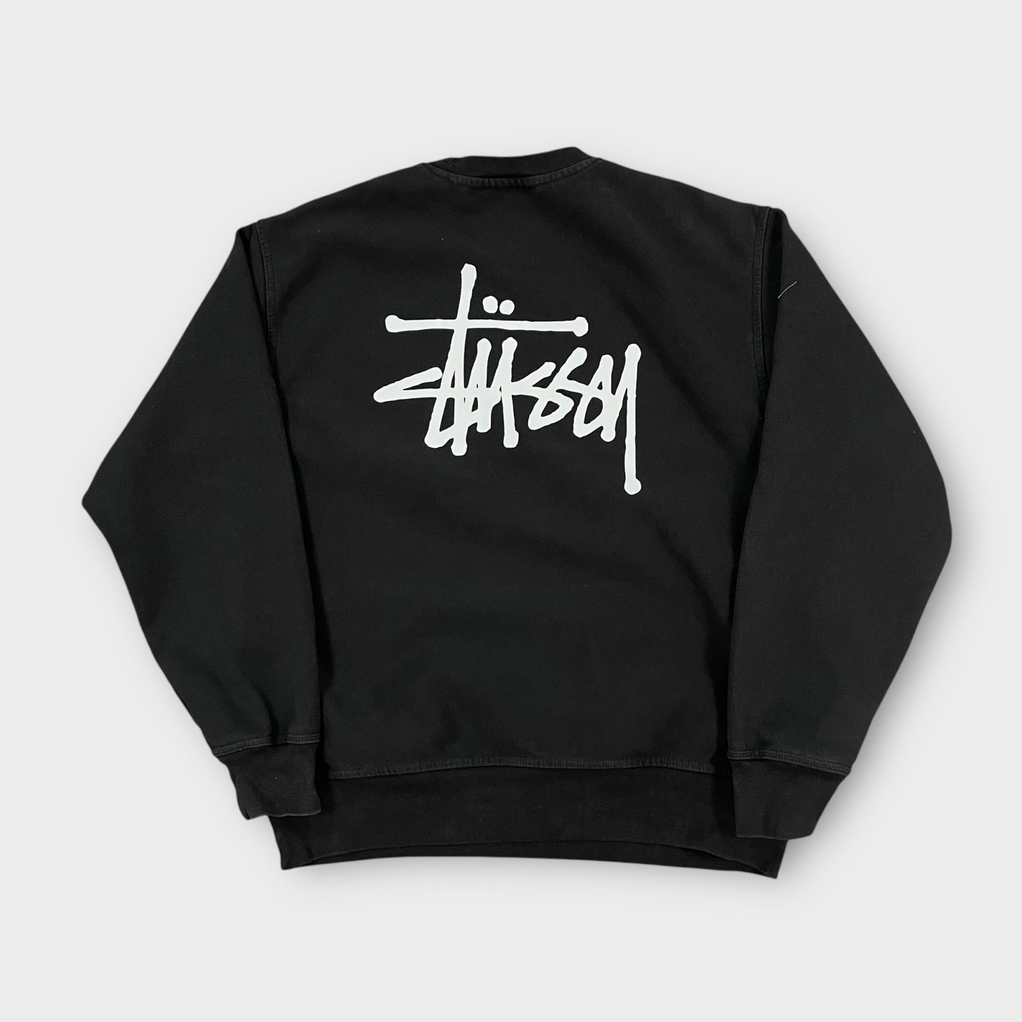 Classic sweat Stussy noir - L