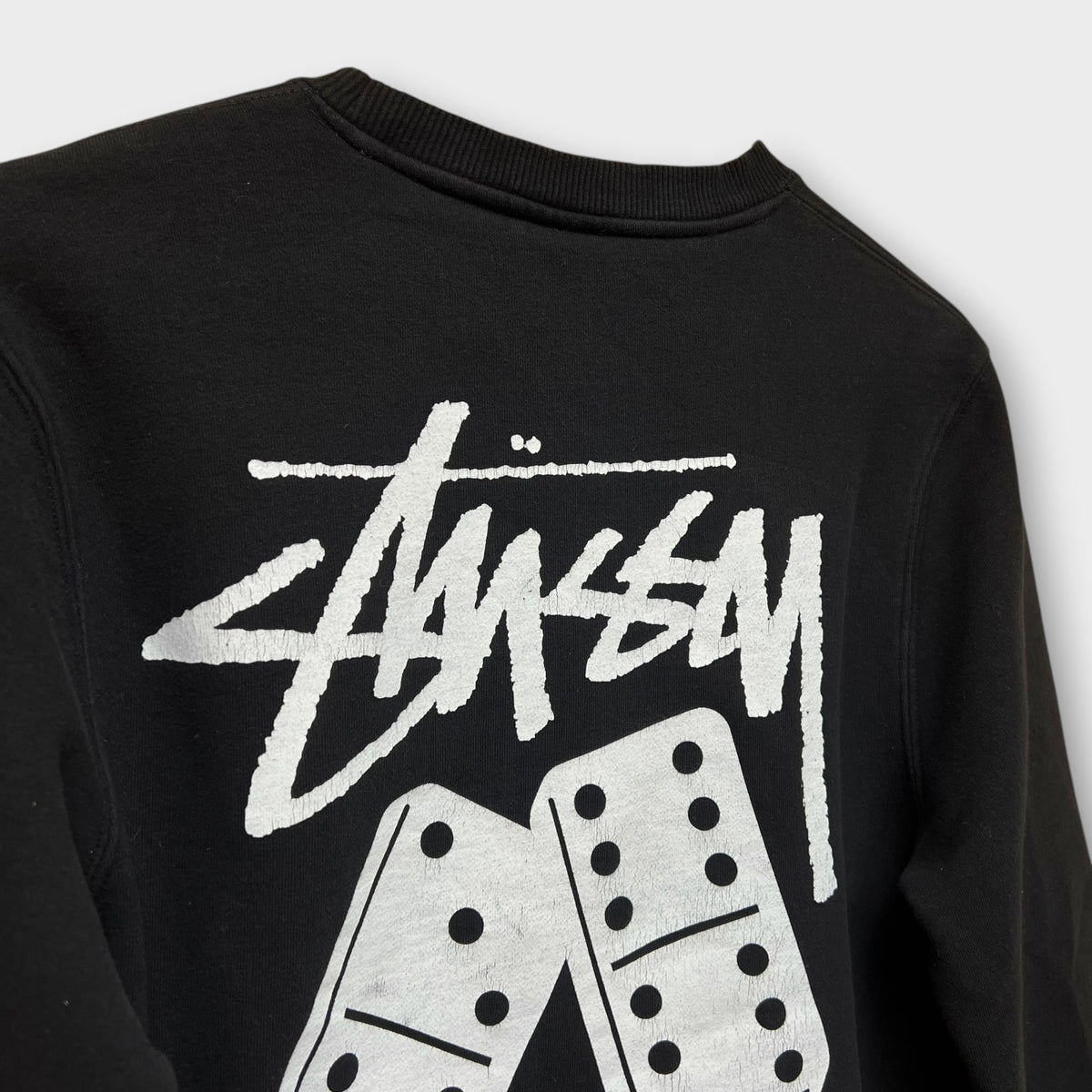 Sweat Stussy Domino noir - S