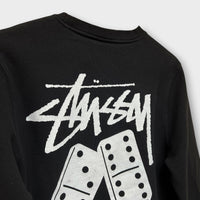 Sweat Stussy Domino noir - S