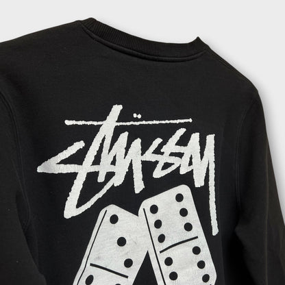 Sweat Stussy Domino noir - S
