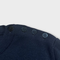 Pull en laine SAINT JAMES marine L