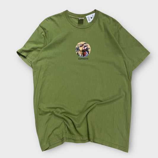 T-shirt Supreme " Miss Piggy Moss" Vert - L