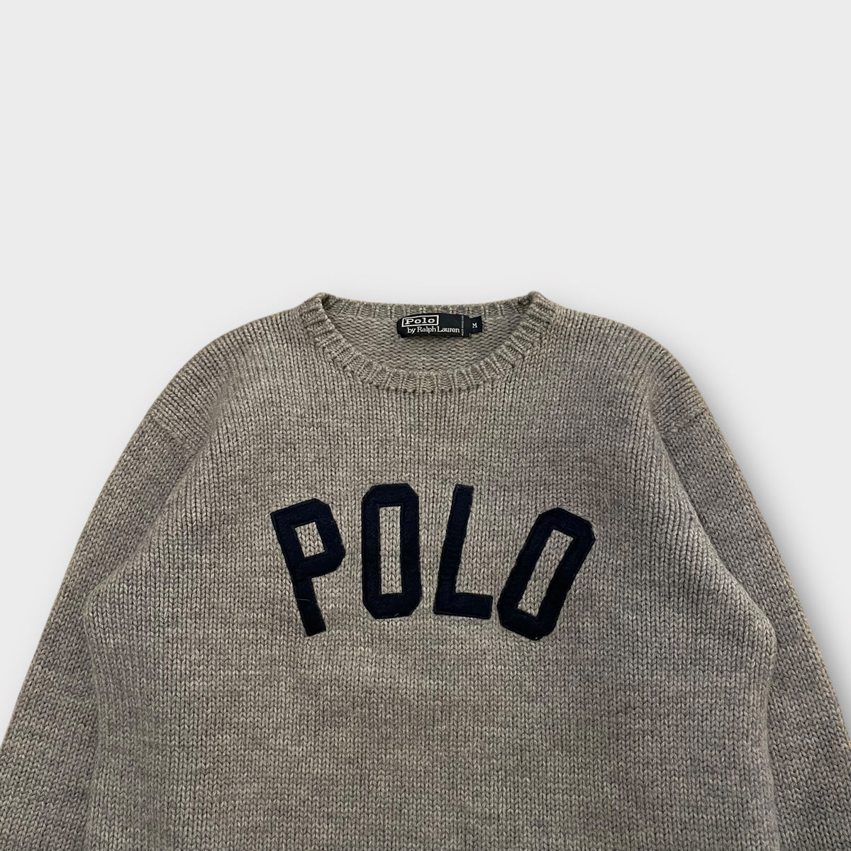 Pull "Polo" Ralph Lauren gris - M