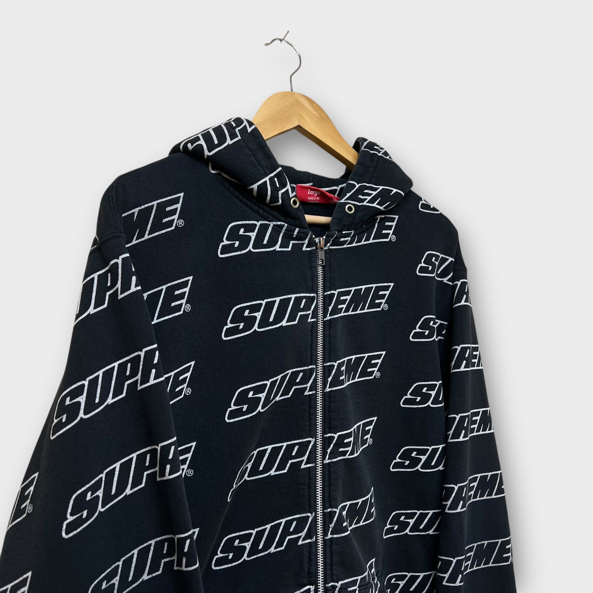 Veste Supreme Repeat de 2018 noir - L