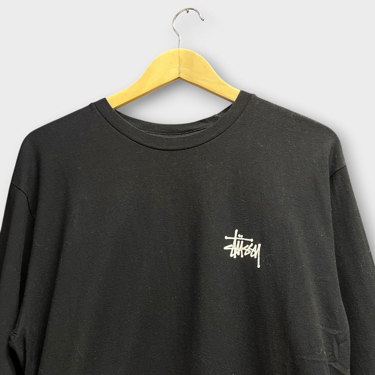 T-shirt manches longues Stussy noir - M